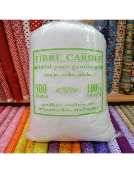 molleton, ouate, bourre, rembourrage, coussin, fibre cardée