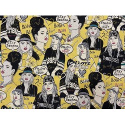 Coupon ameublement - Follow your heart (jaune)