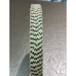 Tresse jute et polyster marine