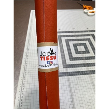 Simili cuir -terracota 50x70 cm