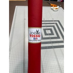 Simili cuir - Rouge hermes 50x70cm