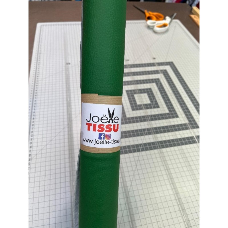 Simili cuir - vert 50x70 cm