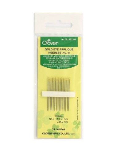 mercerie, aiguille à appliqué, patchwork