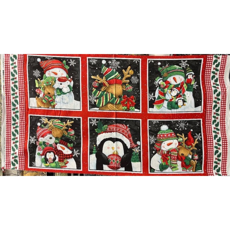 Panneau - Animaux noel