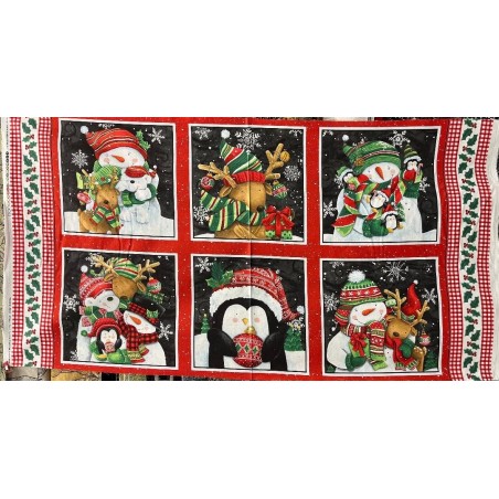 Panneau - Animaux noel