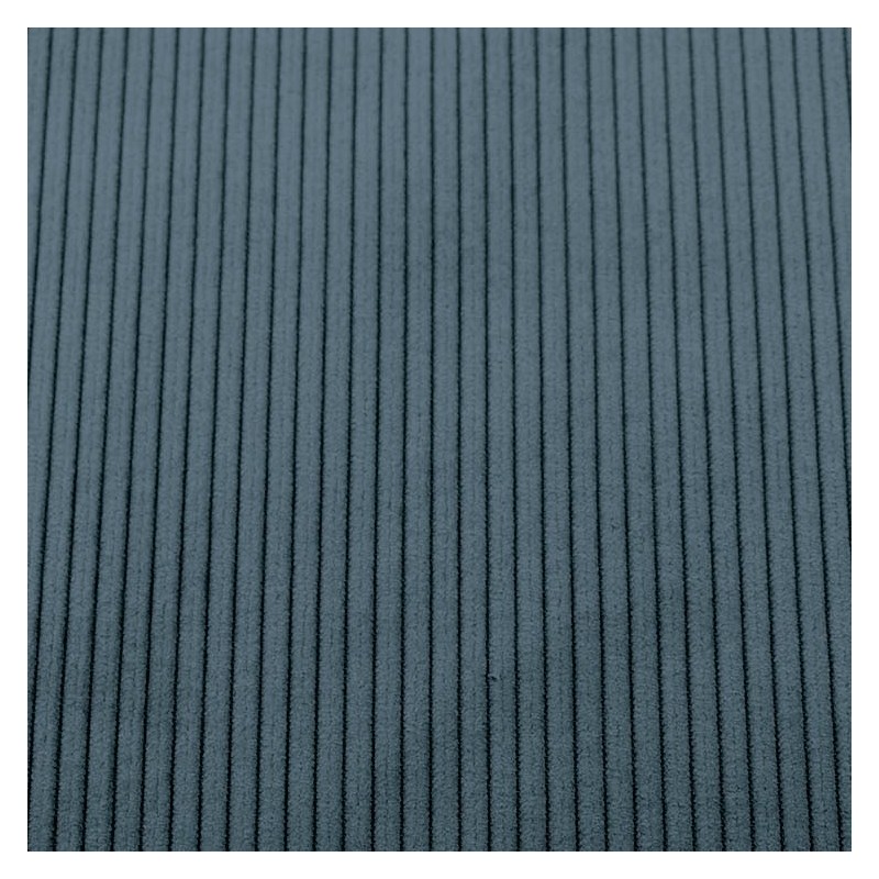 Coupon velours cottelé - Bleu