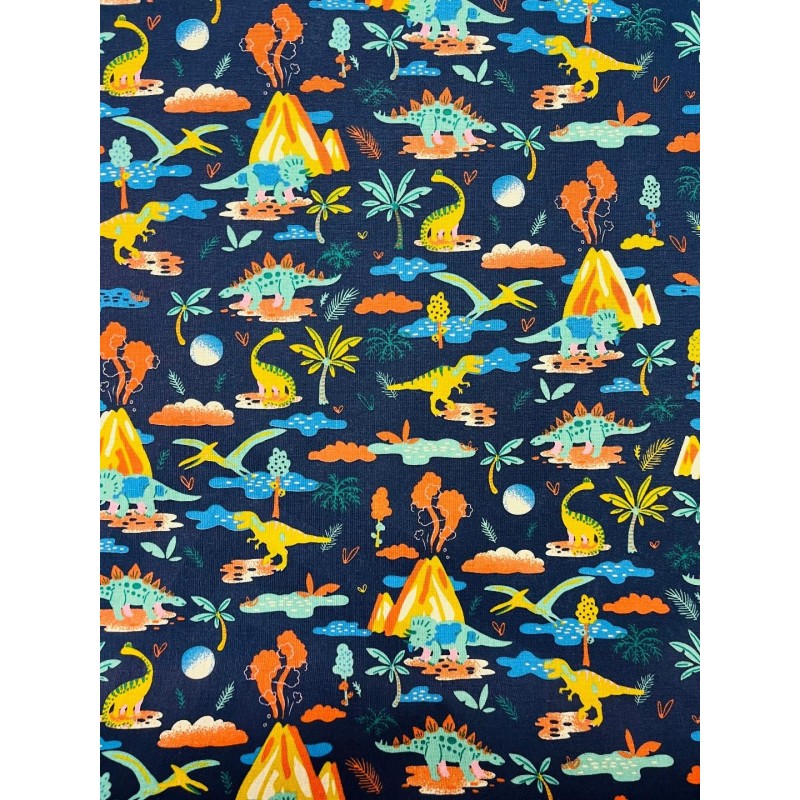 Coton 150 - Dinosaure