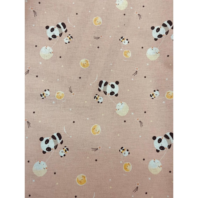Coton 150 - Panda rose