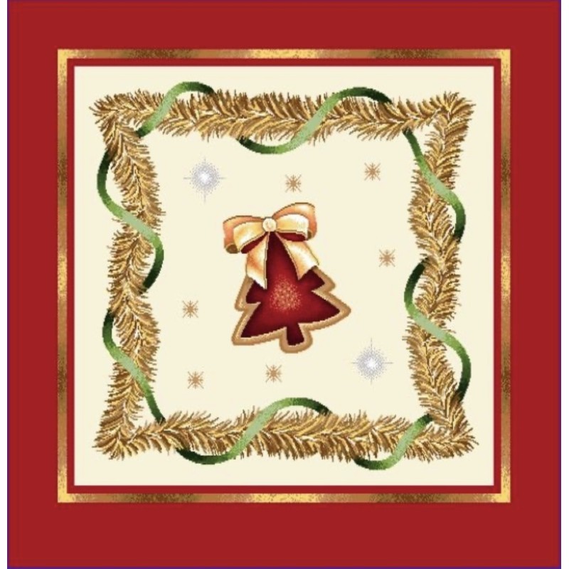 Carré - cadre sapin