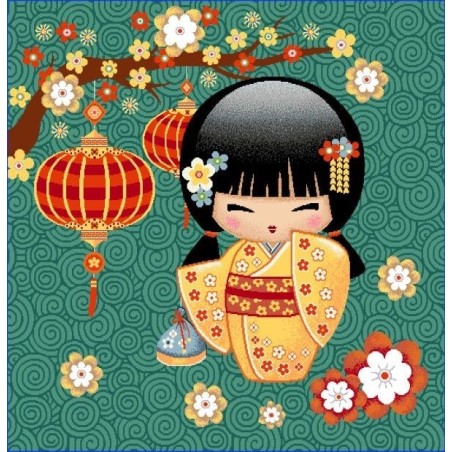 Carré -Kokeshi 4