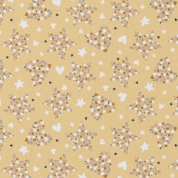 Coton 150 -etoile et coeur