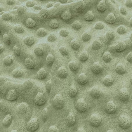 Minky - Tissu doudou romarin