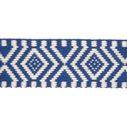 Sangle 38mm - Polyester ethnique bleu