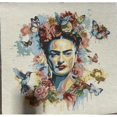 Carré Frida papillon colibri