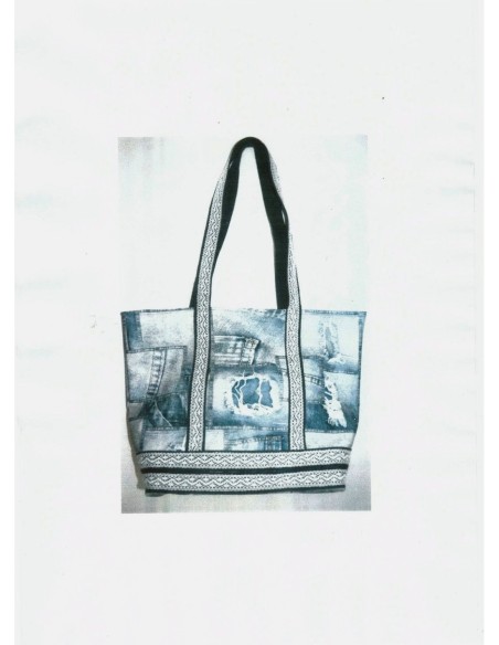 patron, sac à main, sac dentelle, paillette