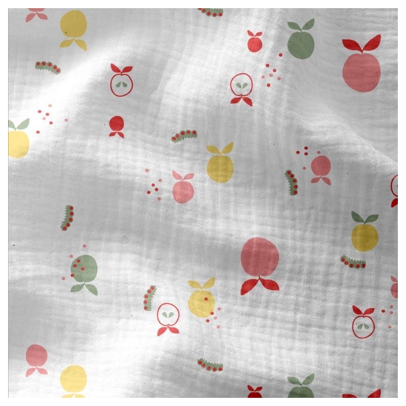 Double gaze pomme multico