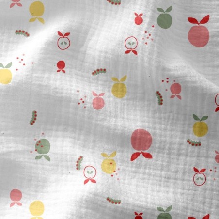 Double gaze pomme multico