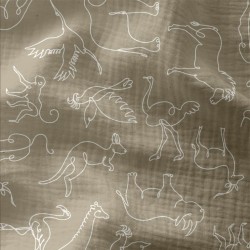 Double gaze les animaux