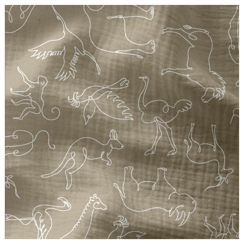 Double gaze les animaux