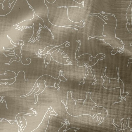 Double gaze les animaux