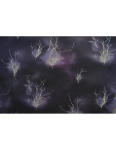 coton, patchwork, stof, orage