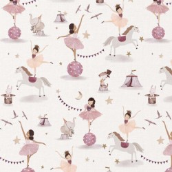 Coton numerique 150 -danseuse equilibriste