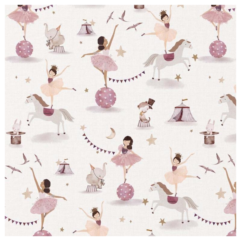 Coton numerique 150 -danseuse equilibriste