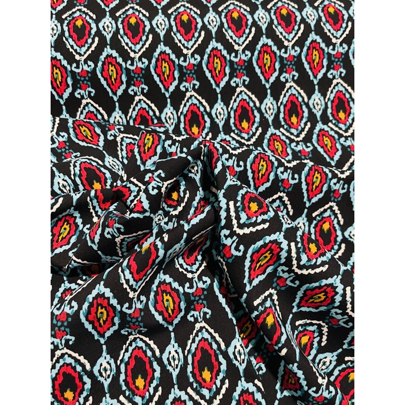 Graphic rouge et bleu