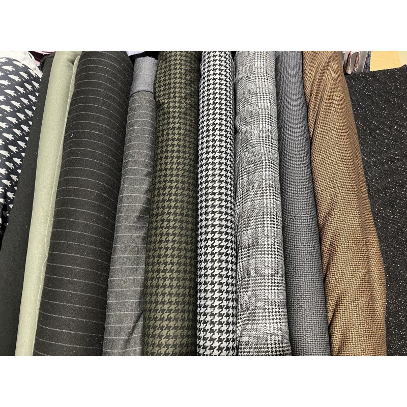 Jacquard Classic pied de poule noir et gris