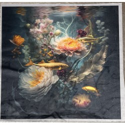 Carré  velours-Poisson