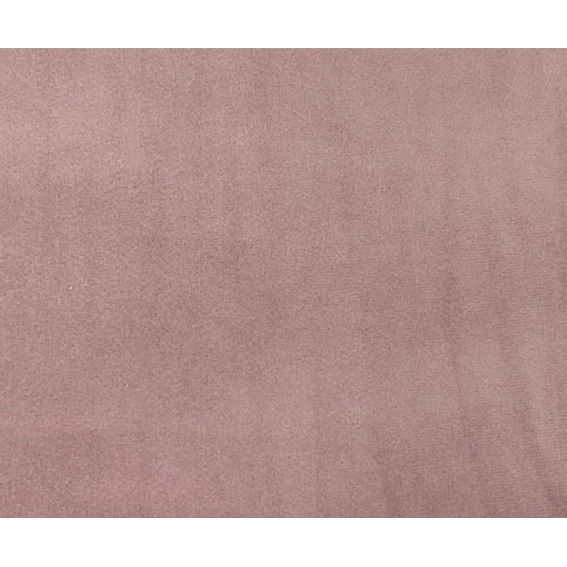 Velour lisse Vieux rose