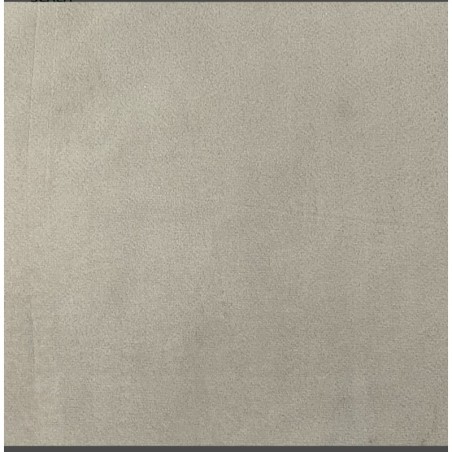Coupon velours lisse Taupe