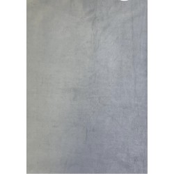 Coupon velours lisse Gris clair