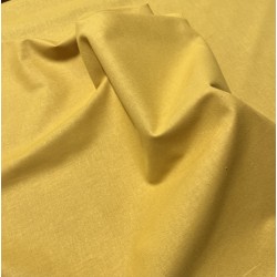 Coton uni Moutarde