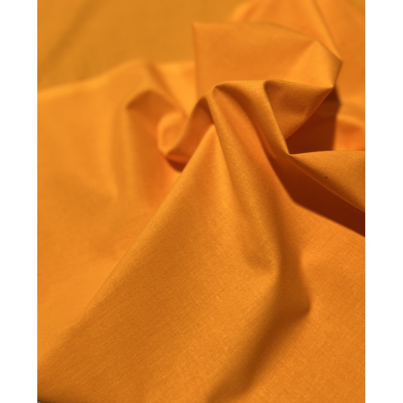 Coton uni Orange