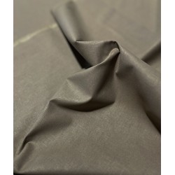 Coton uni Taupe