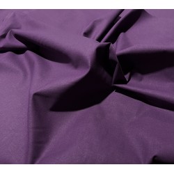 Coton uni Raisin