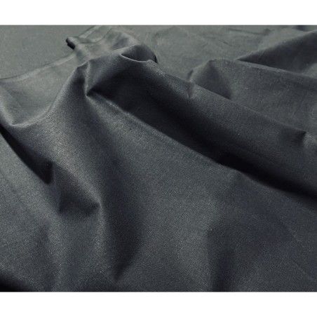 Coton uni Anthracite