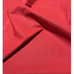 Coton uni Rouge