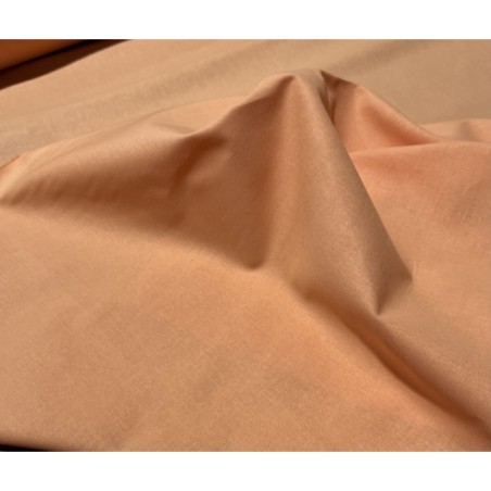 Coton uni Pêche