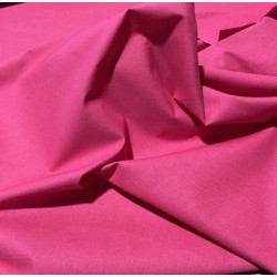 Coton uni Fuschia