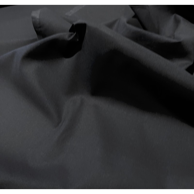 Coton uni Noir