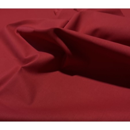 Coton uni Cerise