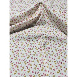 Coton 150 -Pétales fond blanc 2.