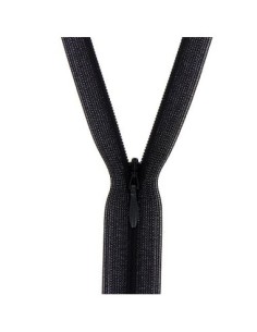 mercerie, fermeture éclair, à glissière, non séparable, invisible