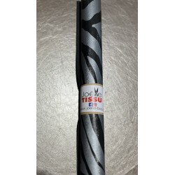 Simili cuir - Zèbre noir.