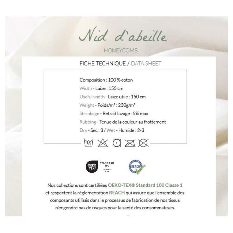 Nid d'abeille rouille