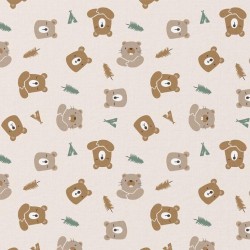 Coton 150. tete ours