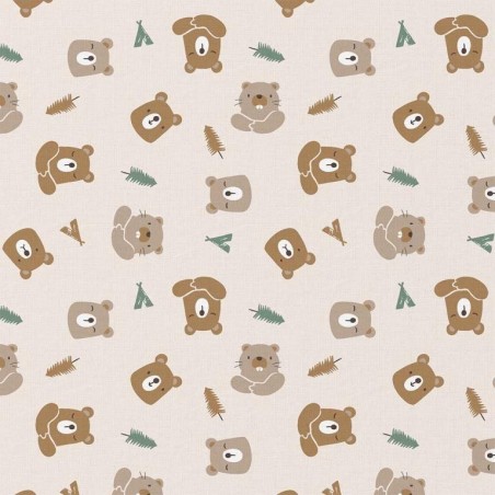 Coton 150. tete ours