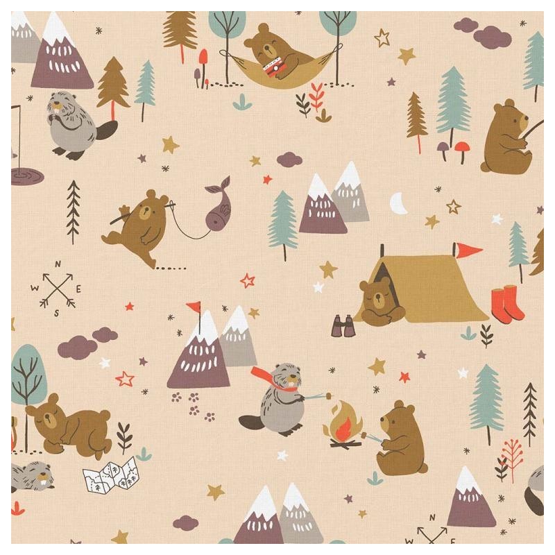 Coton 150. camping sauvage